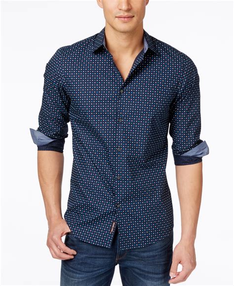 long sleeve michael kors mens shirts|Michael Kors long sleeve shirts.